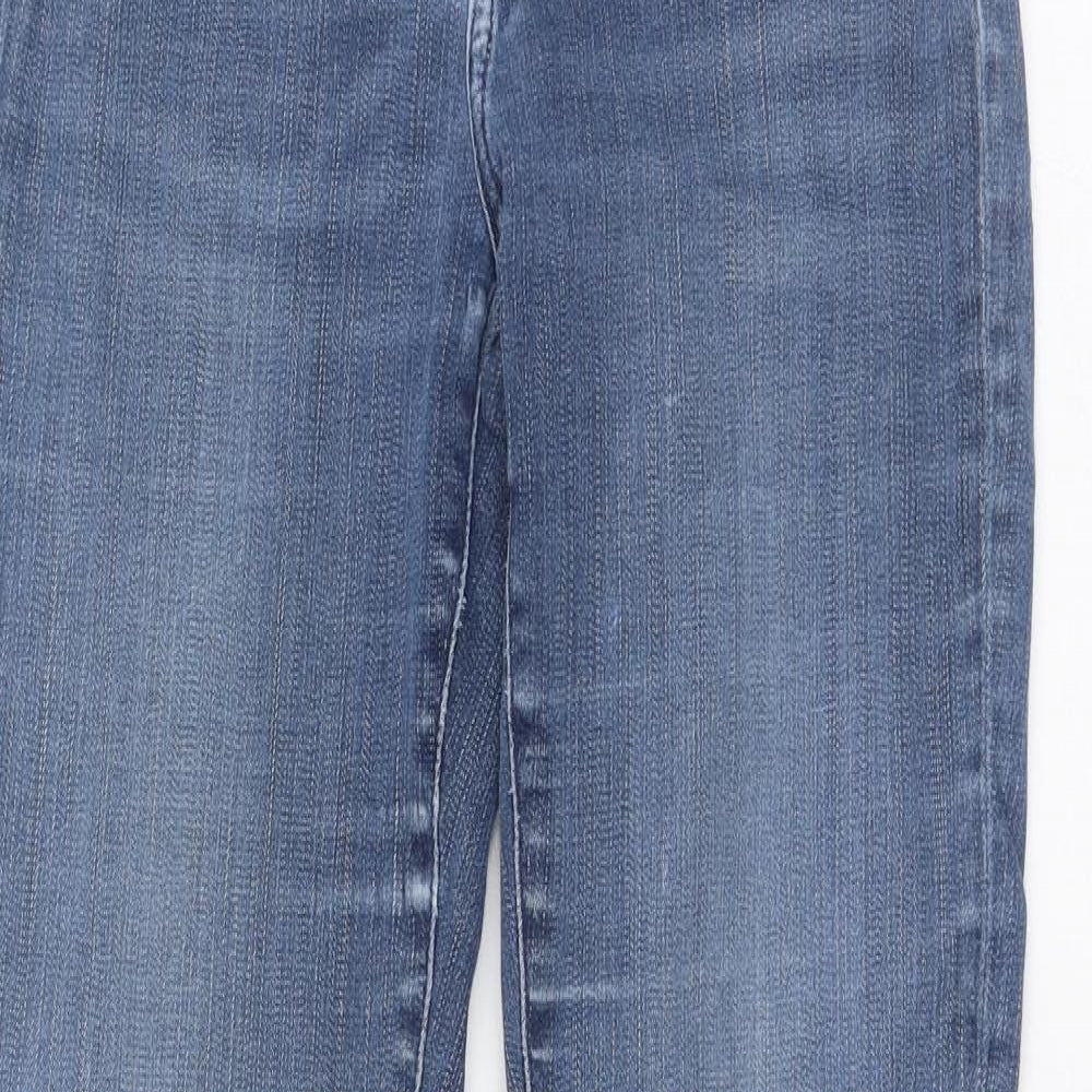Womens UK Size 29 H&M Regular Fit Skinny Blue Jeans