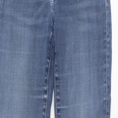 Womens UK Size 29 H&M Regular Fit Skinny Blue Jeans