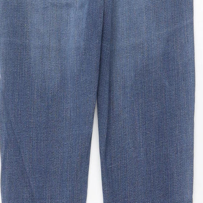 Womens UK Size 29 H&M Regular Fit Skinny Blue Jeans