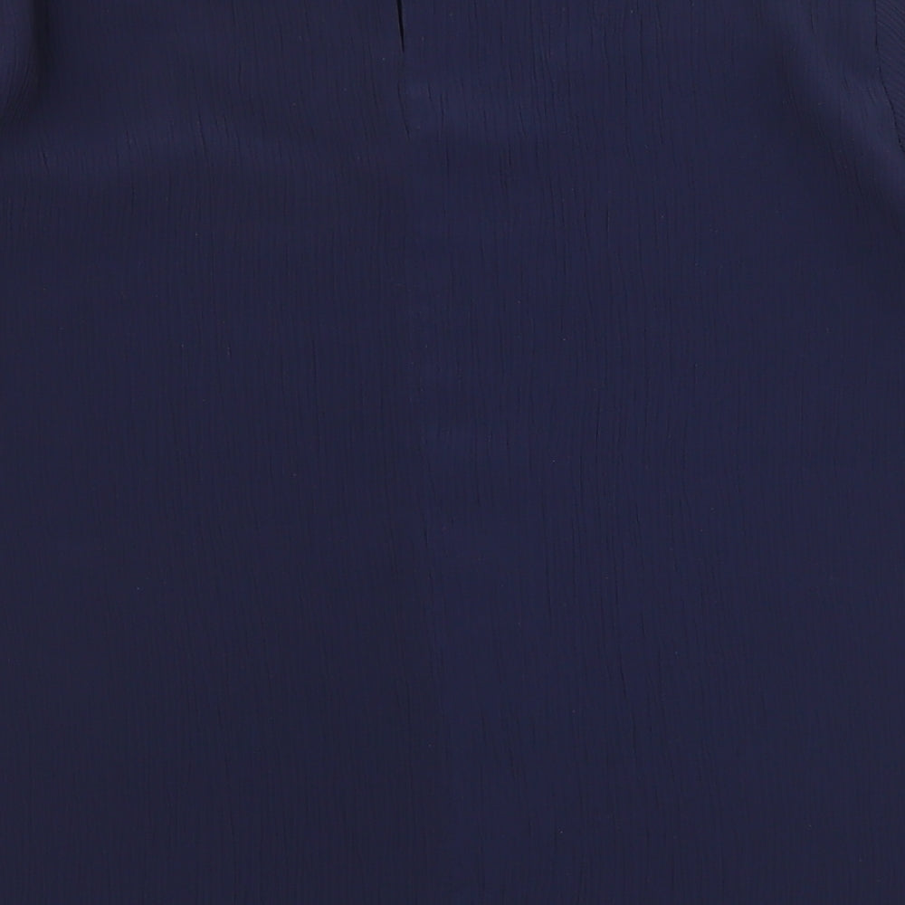 Berkertex Womens Blue  Polyester Basic T-Shirt Size 16 Round Neck