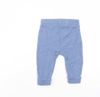 George Baby Blue  Cotton Pedal Pusher Leggings Size 3-6 Months