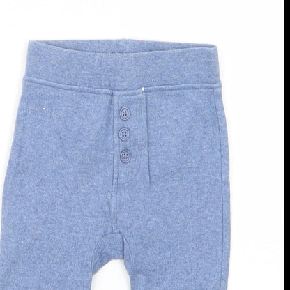 George Baby Blue  Cotton Pedal Pusher Leggings Size 3-6 Months