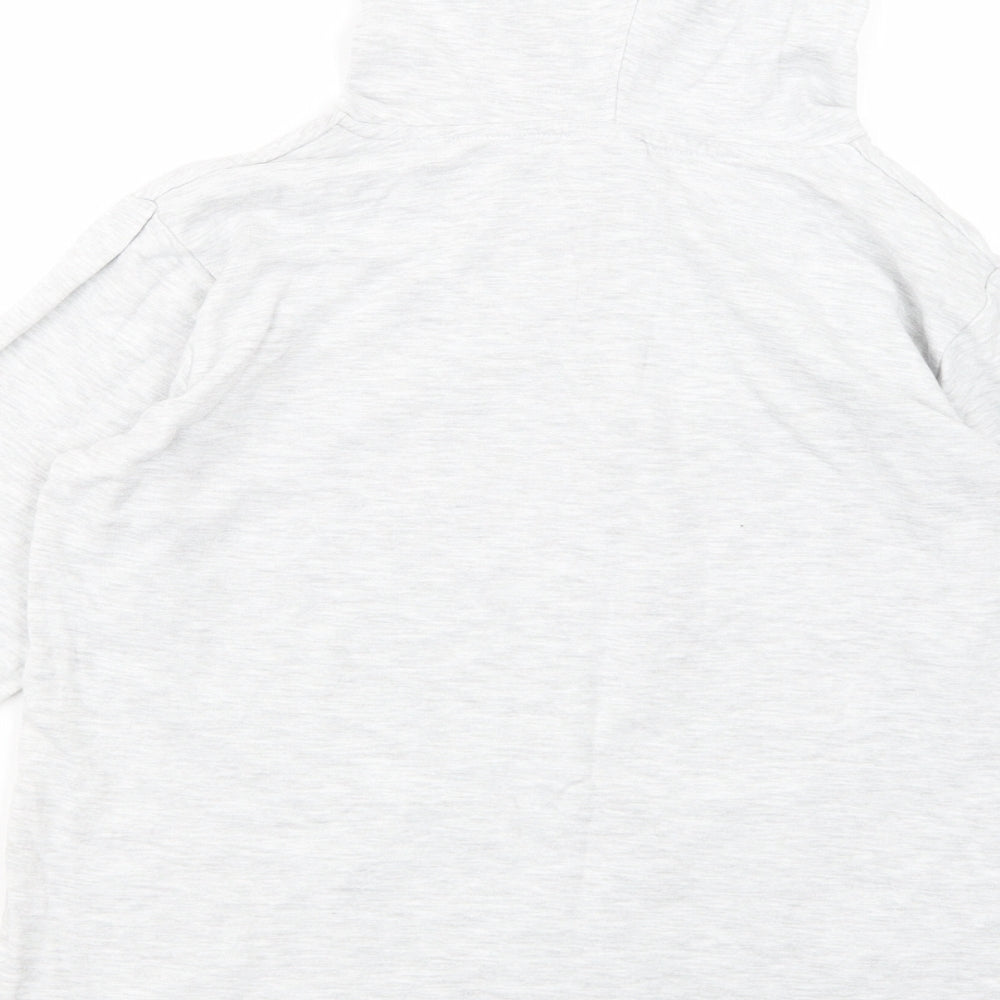 Peacocks Girls Grey  Cotton Pullover Hoodie Size 12-13 Years  Pullover - Sweet Dreams