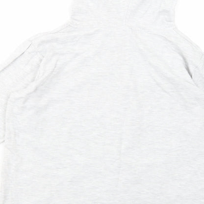 Peacocks Girls Grey  Cotton Pullover Hoodie Size 12-13 Years  Pullover - Sweet Dreams
