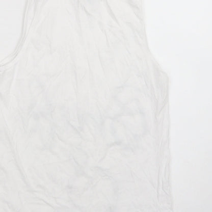 Womens UK Size 12 Studio White Basic Tank