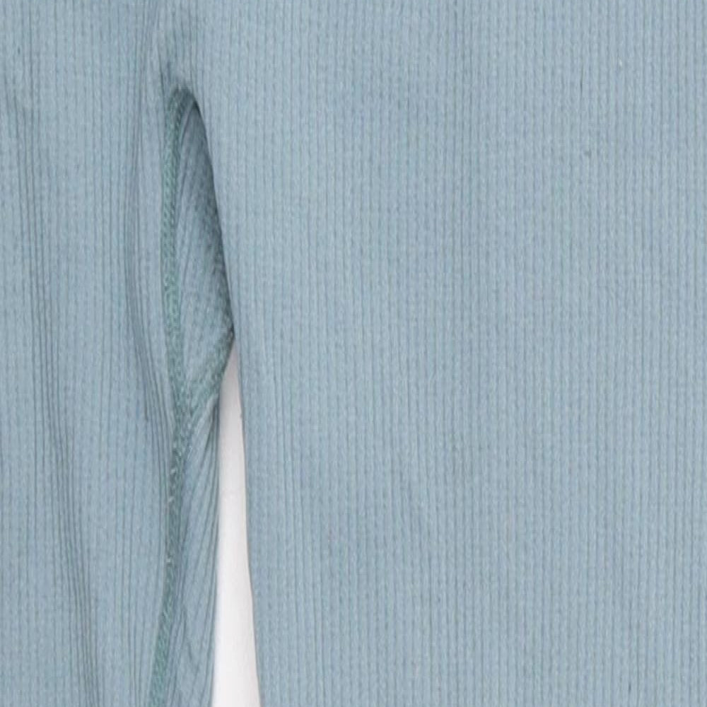 Dunnes Womens Blue  Nylon Compression Leggings Size M L24 in Regular