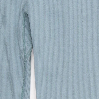 Dunnes Womens Blue  Nylon Compression Leggings Size M L24 in Regular