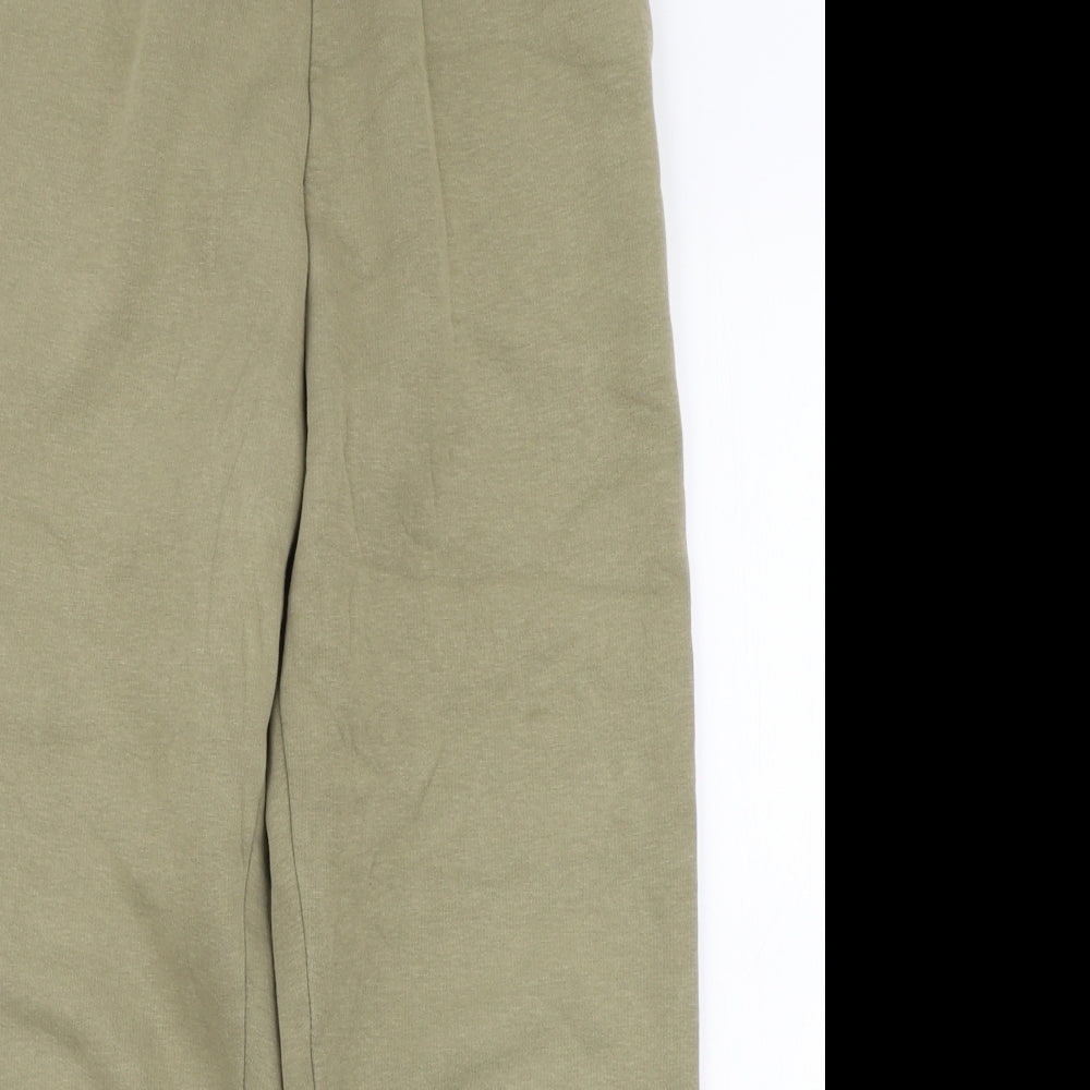 Womens UK Size 6 ASOS Regular Fit Jogger Green Trousers