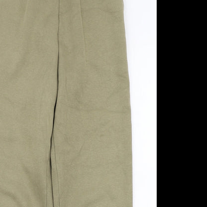 Womens UK Size 6 ASOS Regular Fit Jogger Green Trousers