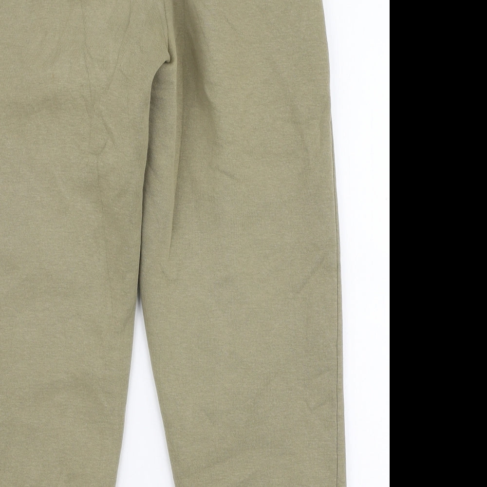 Womens UK Size 6 ASOS Regular Fit Jogger Green Trousers