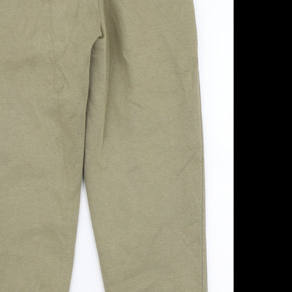 Womens UK Size 6 ASOS Regular Fit Jogger Green Trousers
