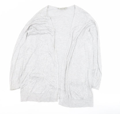 Womens UK Size 12 ASOS Grey Cardigan Jumper