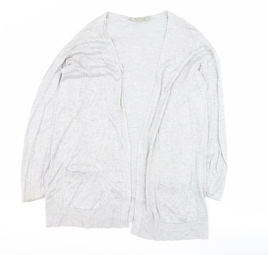 Womens UK Size 12 ASOS Grey Cardigan Jumper