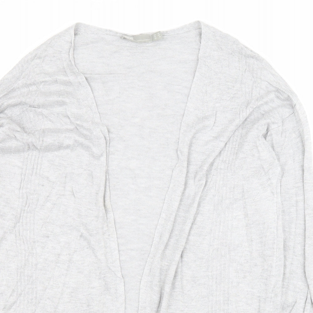 Womens UK Size 12 ASOS Grey Cardigan Jumper