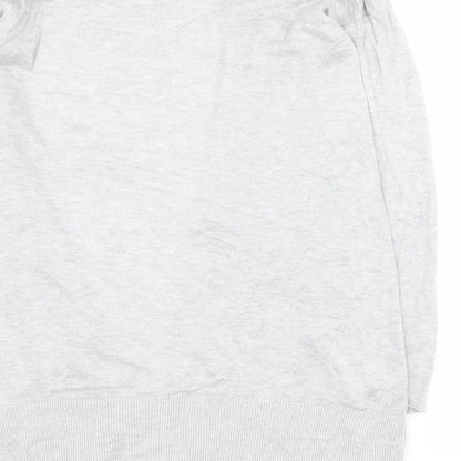 Womens UK Size 12 ASOS Grey Cardigan Jumper