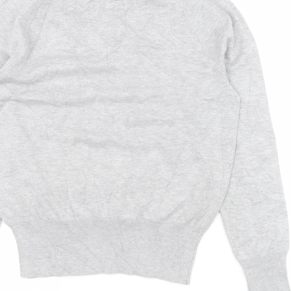 Womens UK Size XS H&M Grey Pullover Jumper