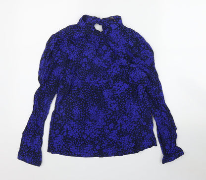 Womens UK Size 10 Marks and Spencer Black Basic Blouse