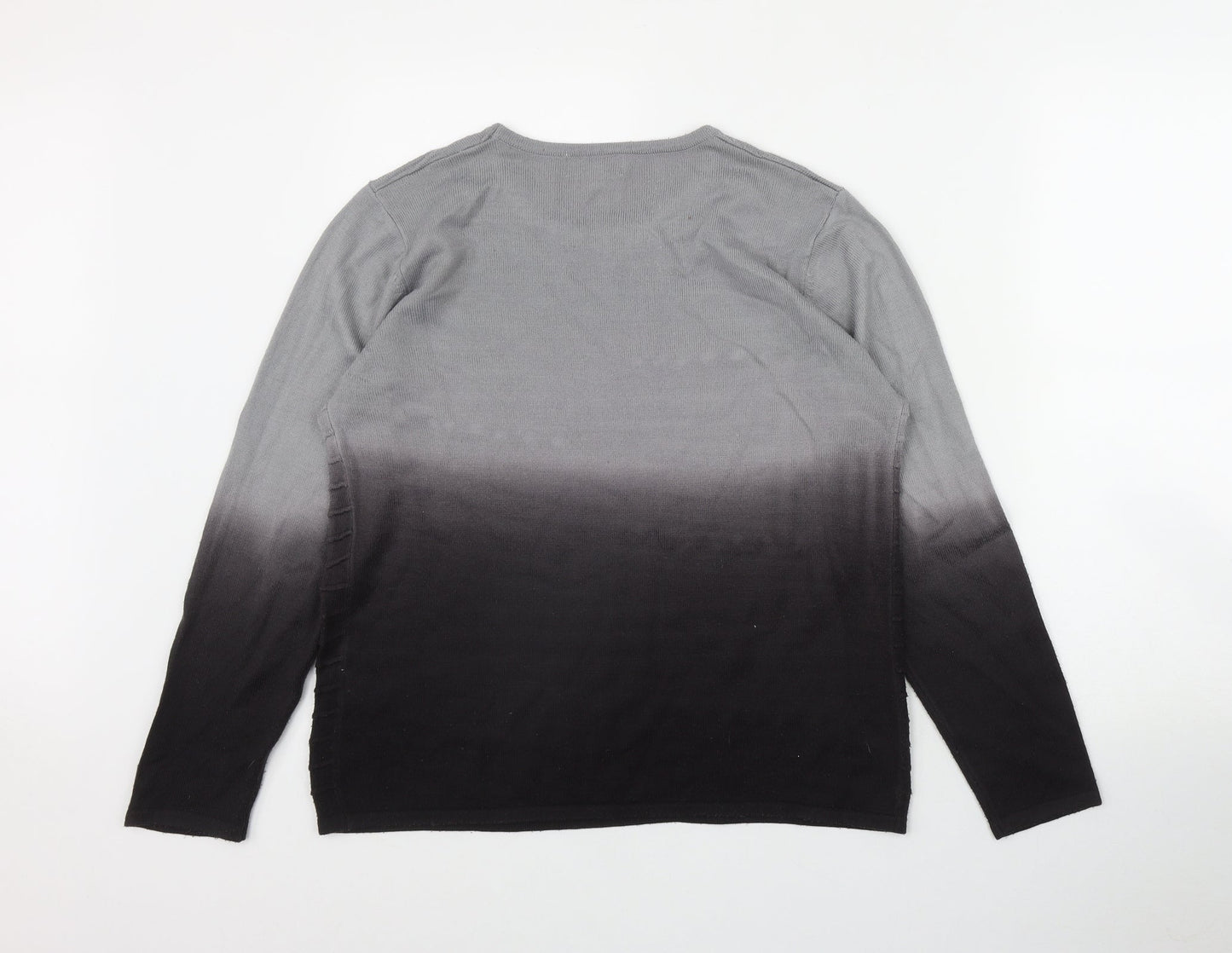 Womens UK Size M Fay Louise Grey Pullover Jumper