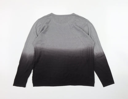Womens UK Size M Fay Louise Grey Pullover Jumper