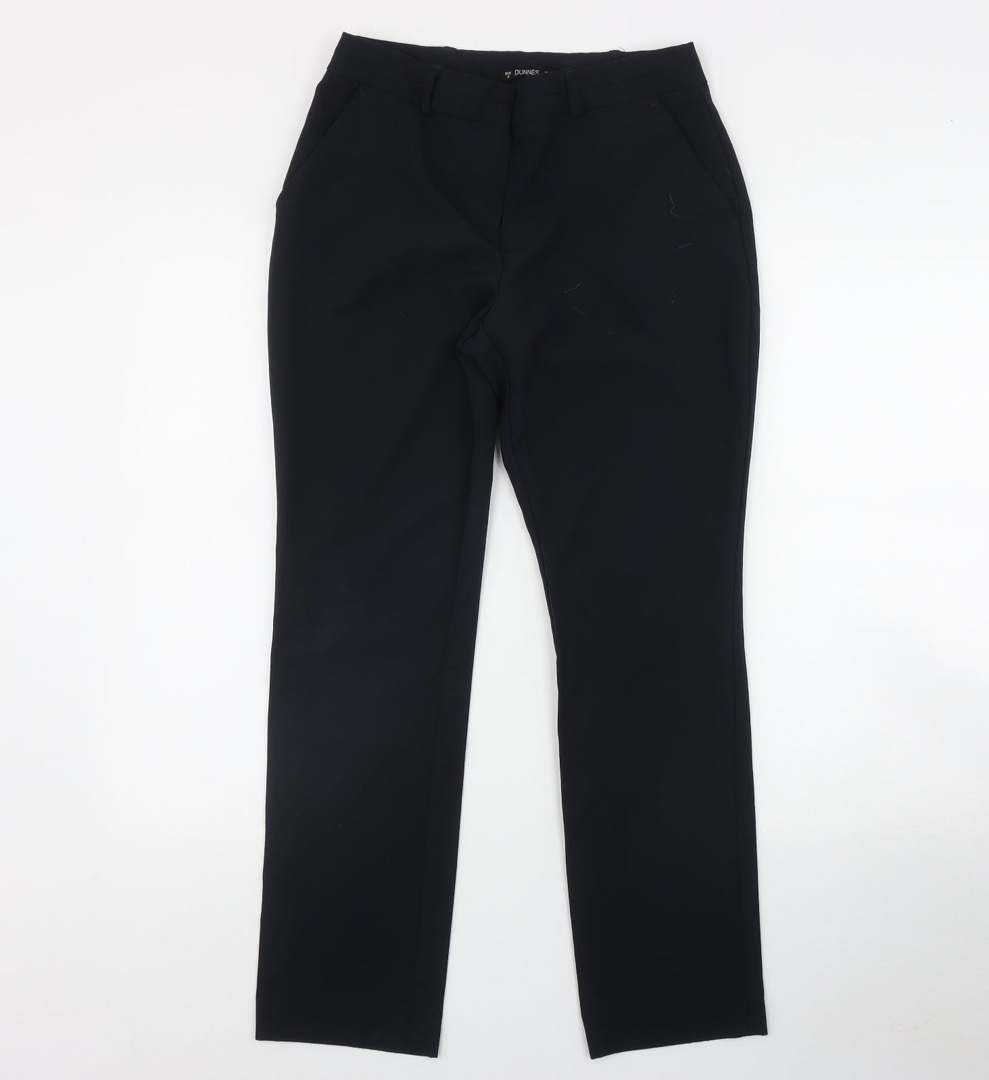 Womens UK Size 8 Dunnes Stores Regular Fit  Blue Trousers