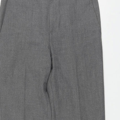 Burton Mens Grey  Polyester Trousers  Size 32 in L33 in Regular Zip