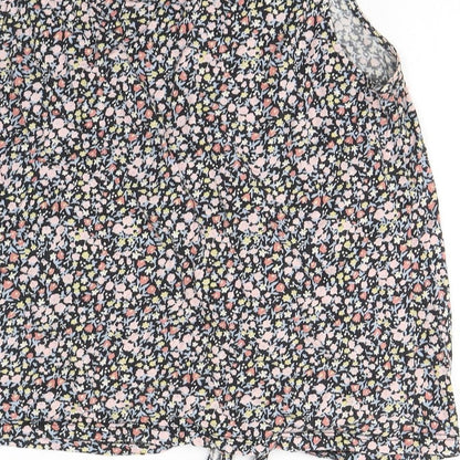Womens UK Size 12 New Look Multicoloured Cropped Tank