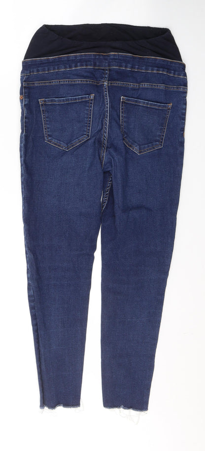 New Look Womens Blue  Cotton Jegging Jeans Size 10 L25 in Regular