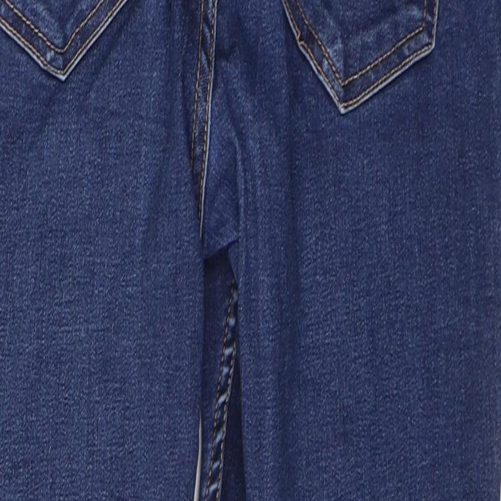 New Look Womens Blue  Cotton Jegging Jeans Size 10 L25 in Regular