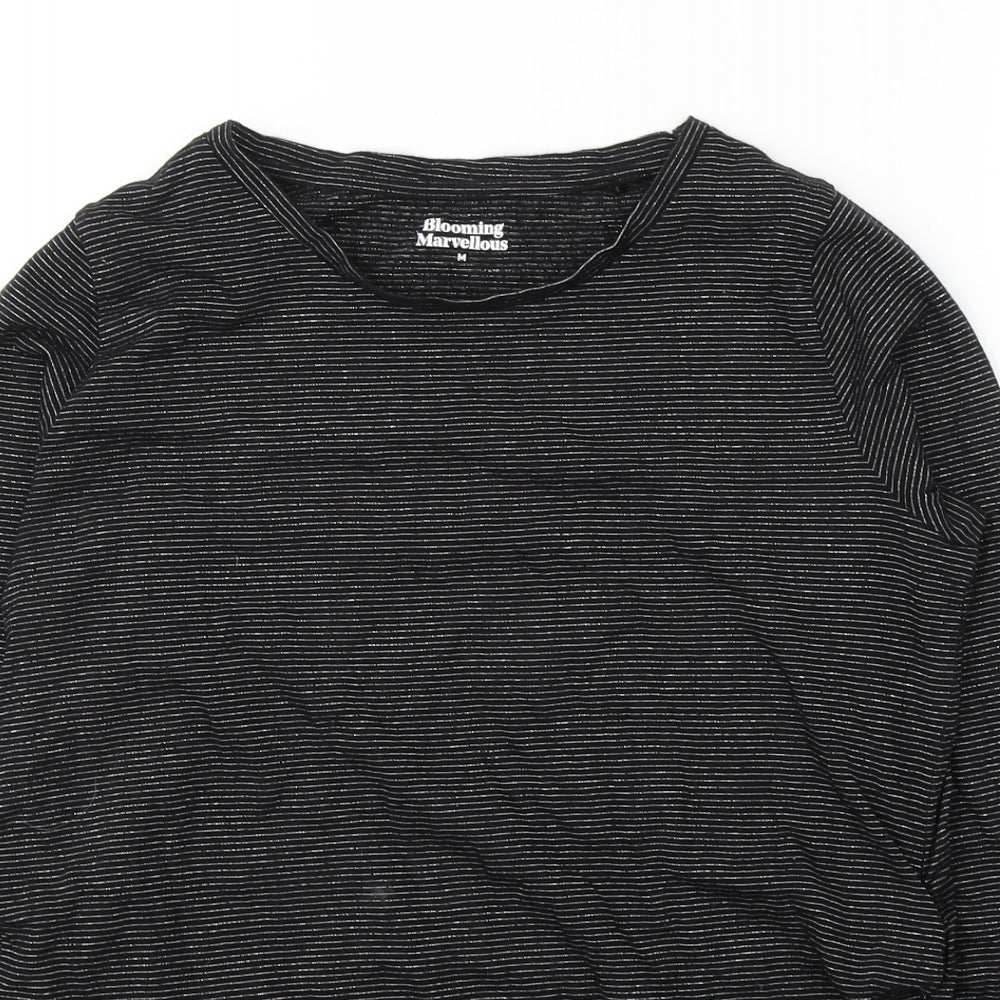 Womens UK Size M Blooming Marvellous Black Basic T-Shirt