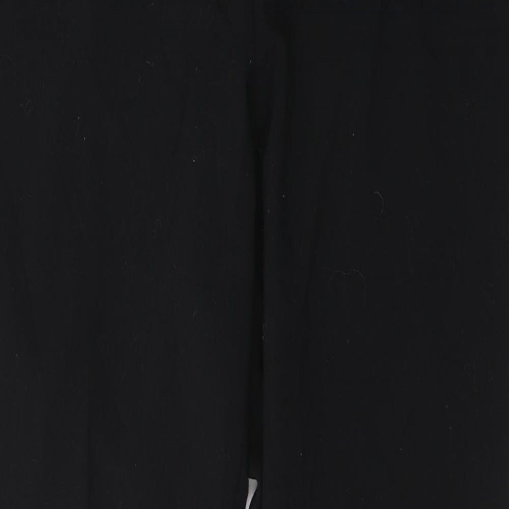 Womens UK Size 14 Marks and Spencer Regular Fit  Black Trousers