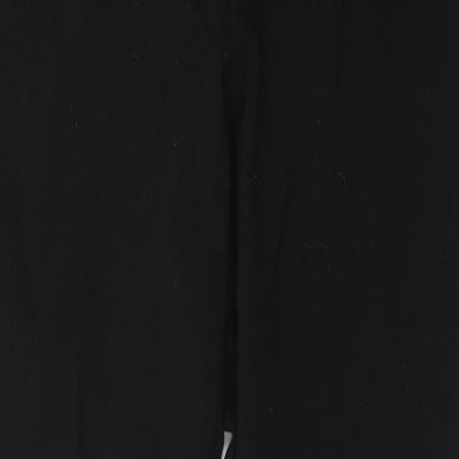 Womens UK Size 14 Marks and Spencer Regular Fit  Black Trousers