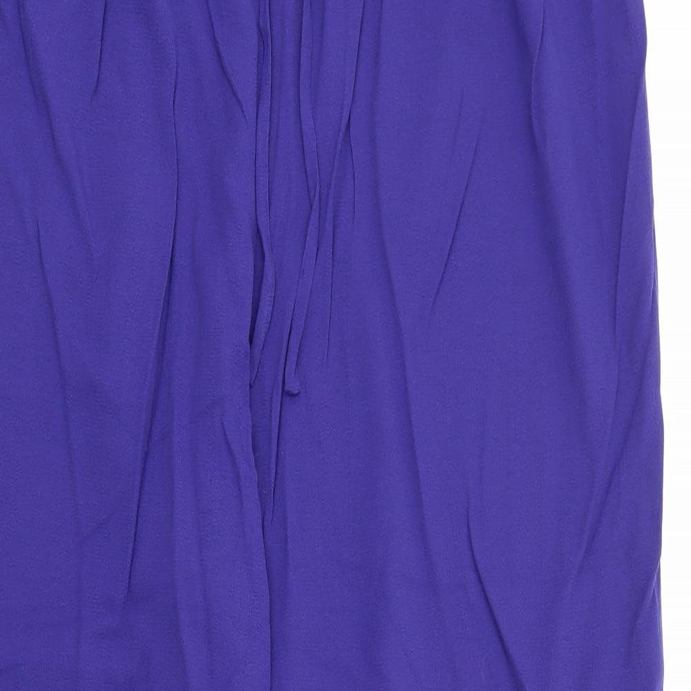 Womens UK Size 20 EWM Regular Fit  Blue Trousers