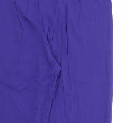 Womens UK Size 20 EWM Regular Fit  Blue Trousers