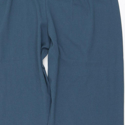 Womens UK Size 2XL Classic Image Regular Fit  Blue Trousers