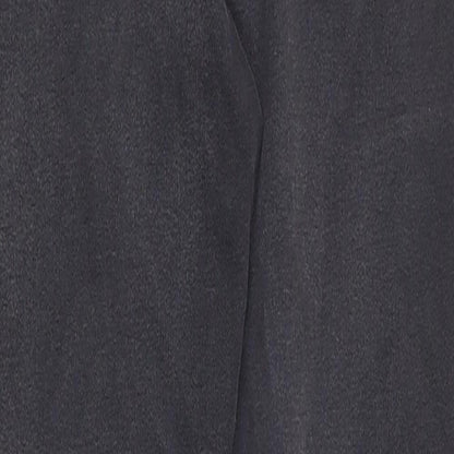 Denim & Co. Womens Black  Cotton Skinny Jeans Size 6 L25.5 in Regular Zip