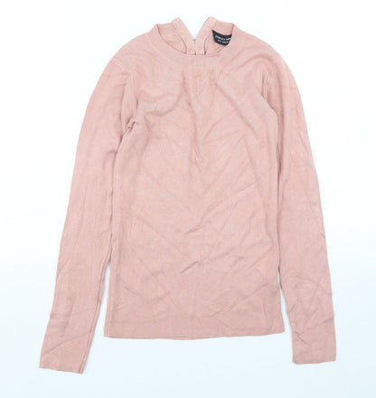 Womens UK Size 8 Dorothy Perkins Pink Pullover Jumper