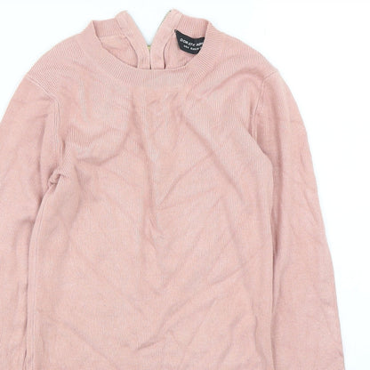 Womens UK Size 8 Dorothy Perkins Pink Pullover Jumper