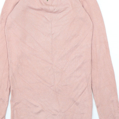 Womens UK Size 8 Dorothy Perkins Pink Pullover Jumper