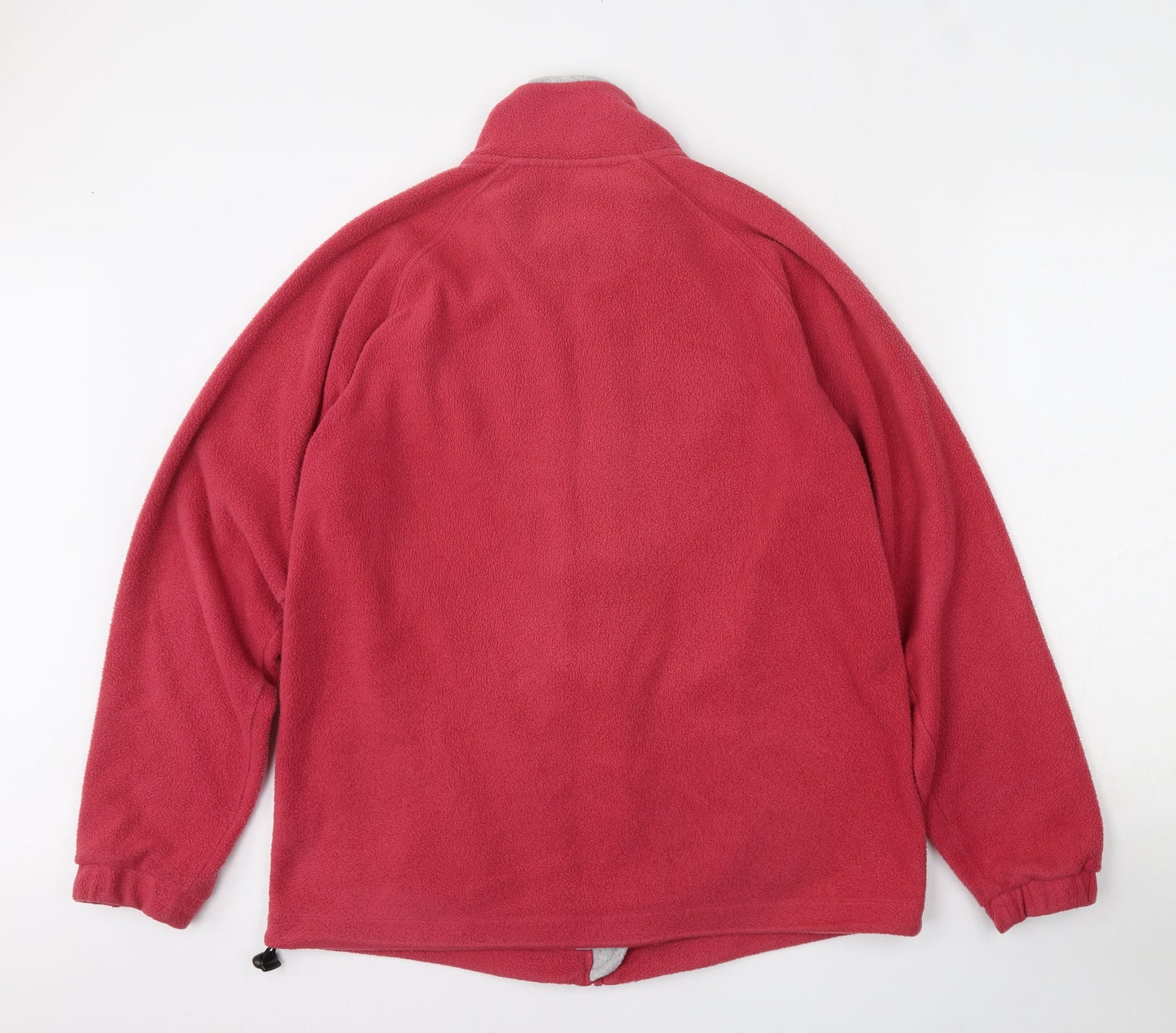 Cotton Traders Womens Pink  Polyester Full Zip Sweatshirt Size L  Zip