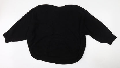 Womens UK Size M Dorothy Perkins Black Pullover Jumper