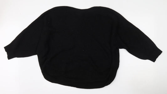 Womens UK Size M Dorothy Perkins Black Pullover Jumper