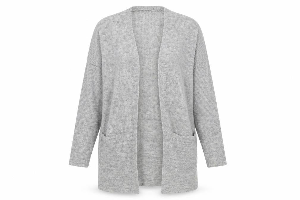 Womens UK Size 12 NEXT Grey Cardigan Jumper