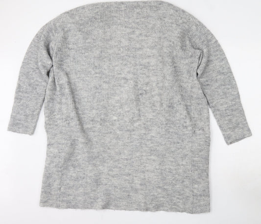 Womens UK Size 12 NEXT Grey Cardigan Jumper