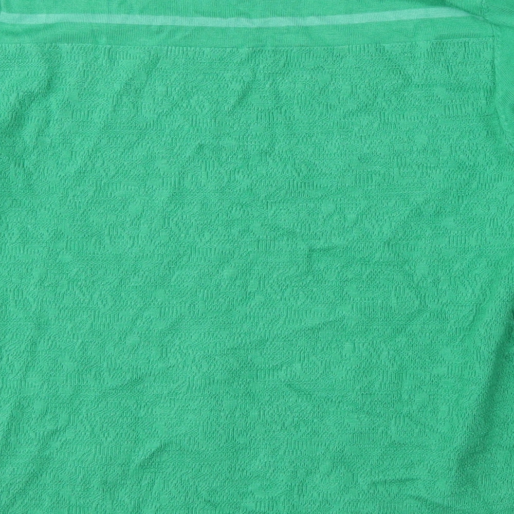 Womens UK Size 12 Per Una Green Pullover Jumper