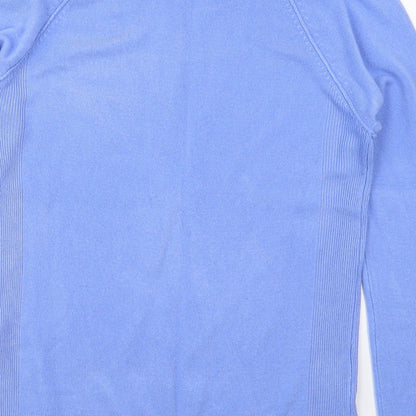 Primark Womens Blue Round Neck  Acrylic Pullover Jumper Size 12