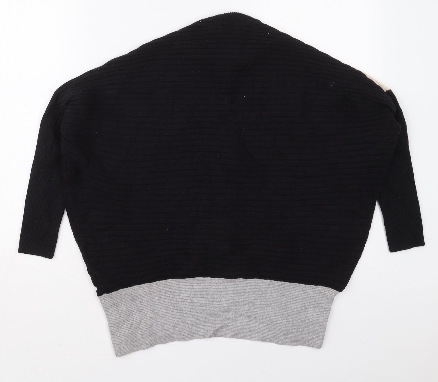 Womens UK Size XS River Island Black Pullover Jumper