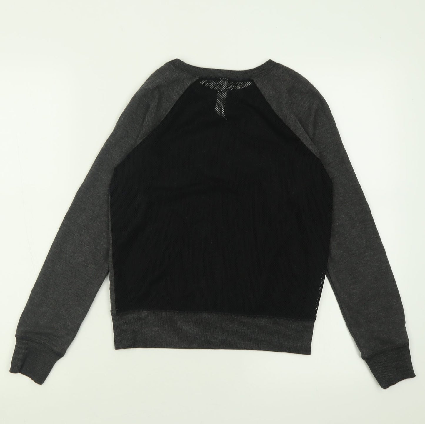 90 Degree Girls Grey Crew Neck  Polyester Pullover Jumper Size 12 Years  Pullover