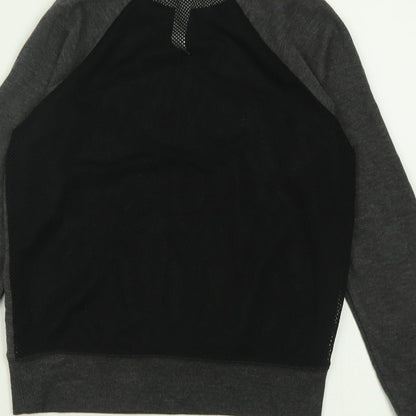 90 Degree Girls Grey Crew Neck  Polyester Pullover Jumper Size 12 Years  Pullover