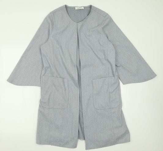 Gerard Womens Grey Crew Neck  Polyester Cardigan Jumper Size 12