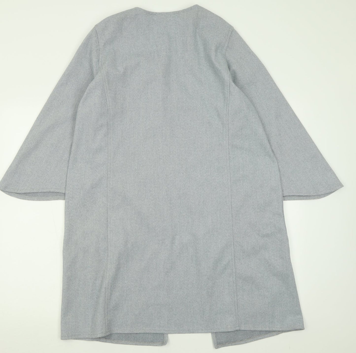 Gerard Womens Grey Crew Neck  Polyester Cardigan Jumper Size 12